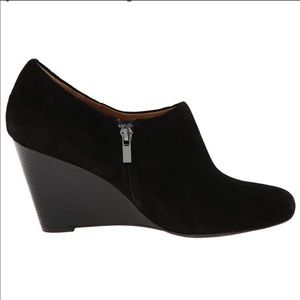 Clarks Purity Frost Wedge Ankle Booties